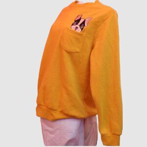 Old Navy, Frenchi dog graphic, Mens Sweatshirt